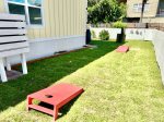 Side Yard Area - Cornhole boards